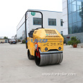 800kg Driving Vibratory Double Drum Roller With CVT Speed  